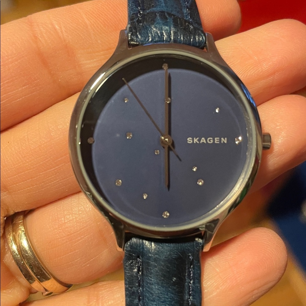 Skagen Anita Constellation Blue Strap Watch - Picture 9 of 9